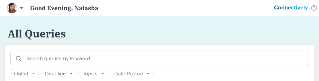 Connectively Query Filters