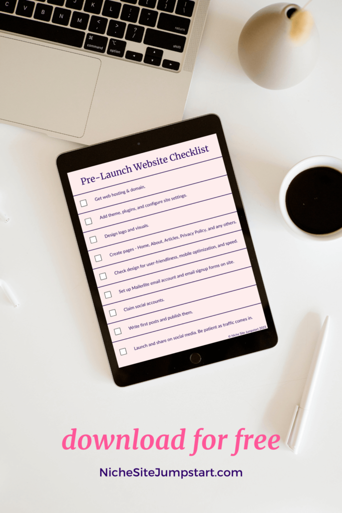 Long Pre-Launch Website Checklist